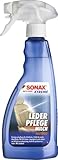 SONAX XTREME LederPflegeMilch (500 ml) Lederreiniger zur schonenden Reinigung und intensiven Pflege von glattem Echt- und Kunstleder, Blau / Art-Nr. 02542410