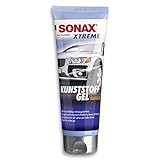 SONAX XTREME KunststoffGel Außen NanoPro (250 ml) Kunststoffreiniger pflegt unlackierte Kunststoffteile im Außenbereich von Fahrzeugen, Art-Nr. 02101410